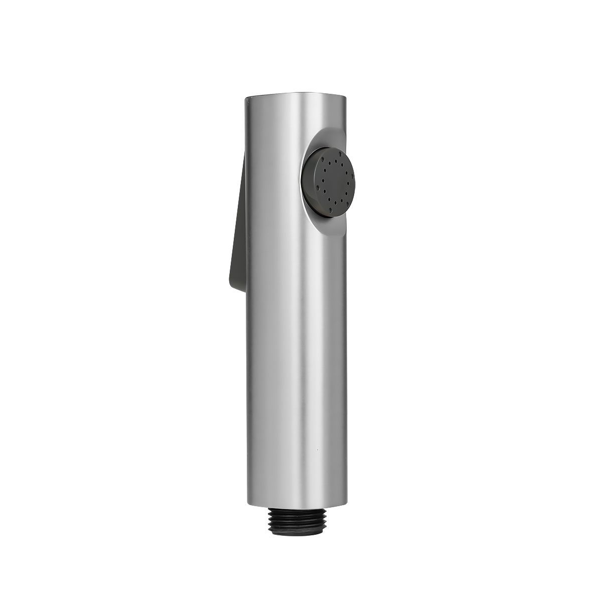 Round Brushed Nickel ABS Toilet Bidet Spray Kit with Stainless Steel Hose-YT Bathroom