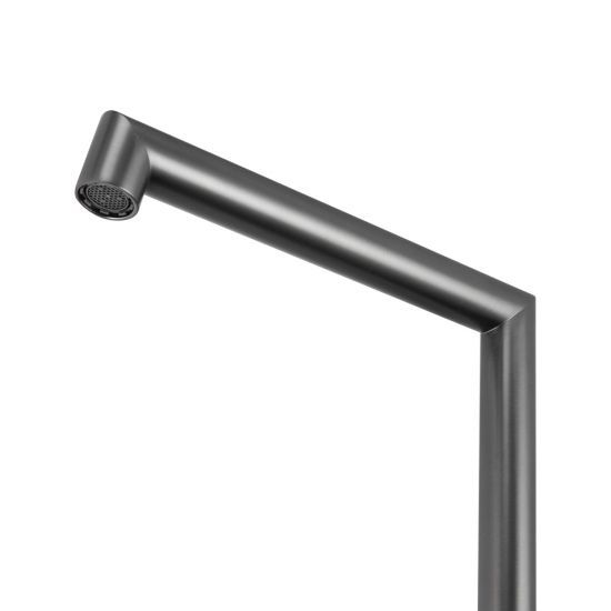 CADDENCE Series Brushed Gun Metal Grey Split Type Basin Mixer