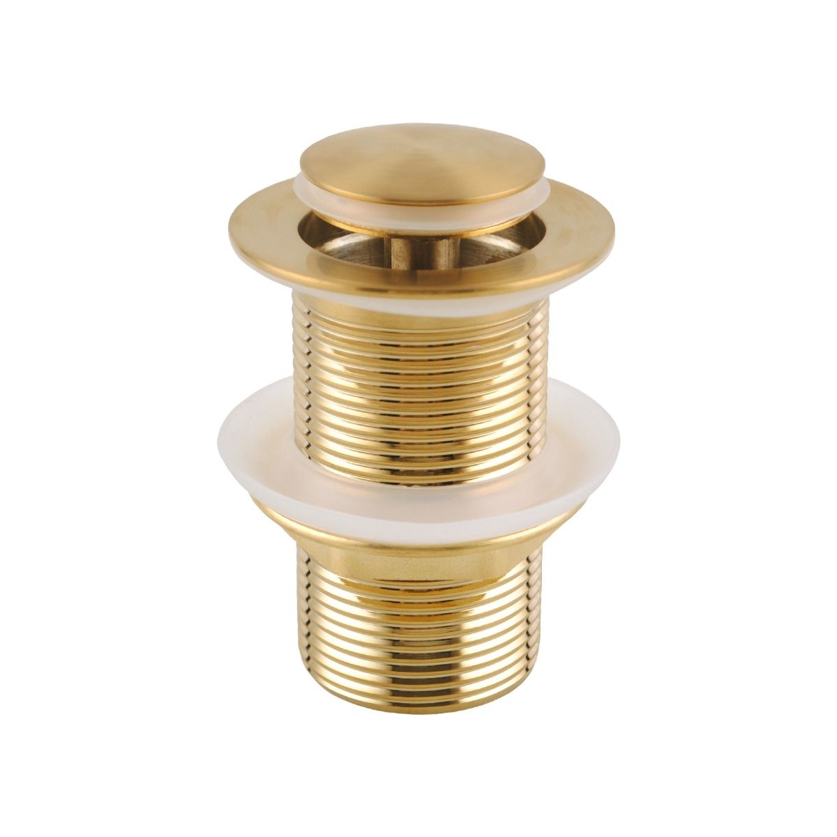 Brushed Yellow Gold  32/40mm Solid Brass Basin Pop Up Waste with No Overflow-YT Bathroom