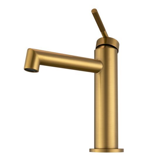 CADDENCE Series Brushed Yellow Gold Basin Mixer