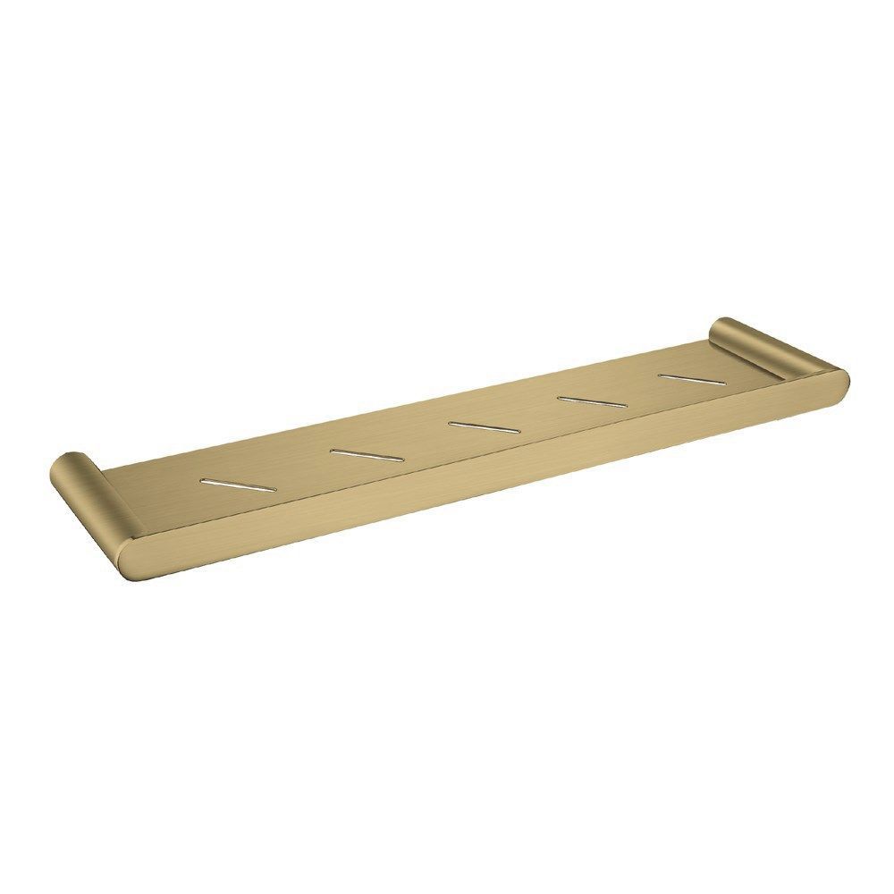 RUSHY Series Brushed Brass Stainless Steel Shelf