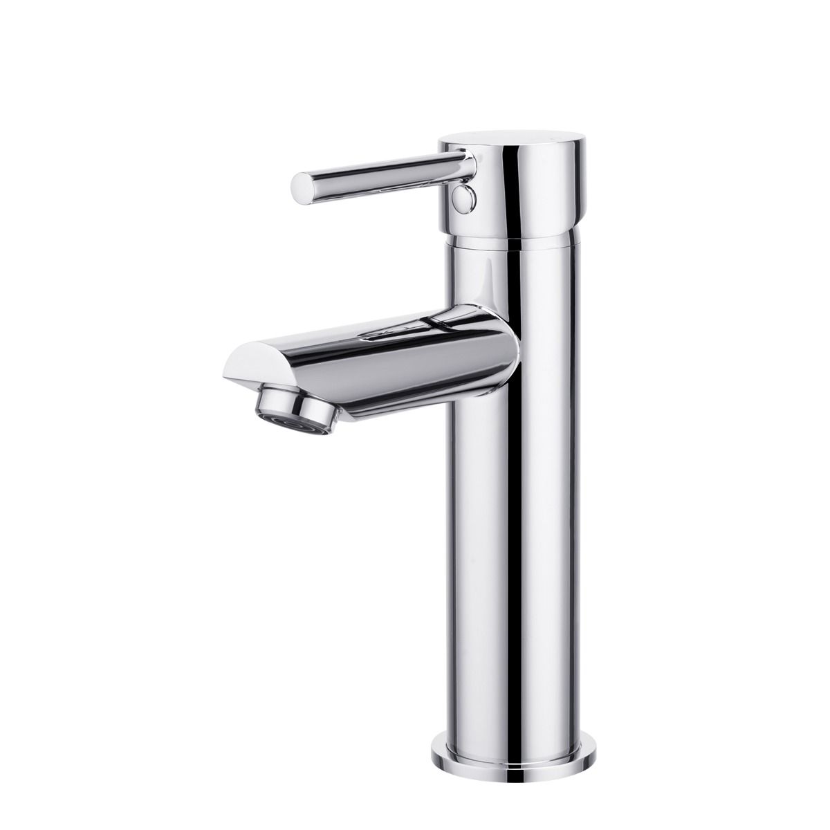 LUCID PIN Series Round Chrome Basin Mixer(Tall Vesion)
