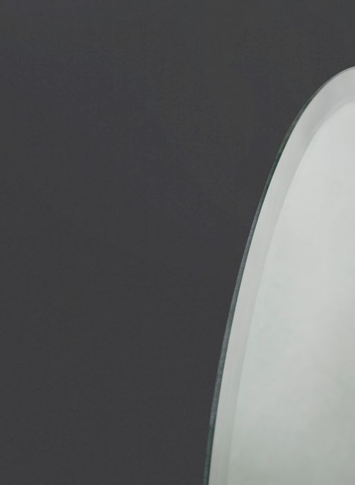 Bevel Edge Round Mirrors