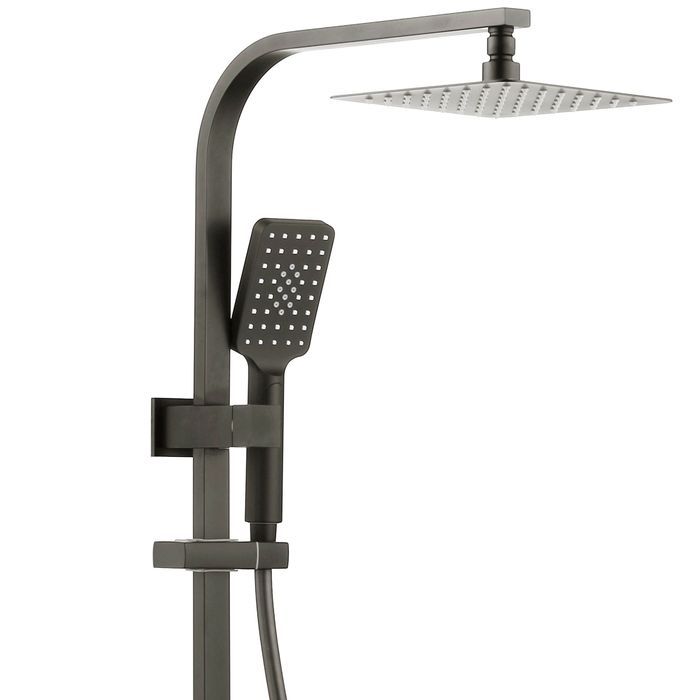 TWIN SHOWER ON RAIL SQ GM