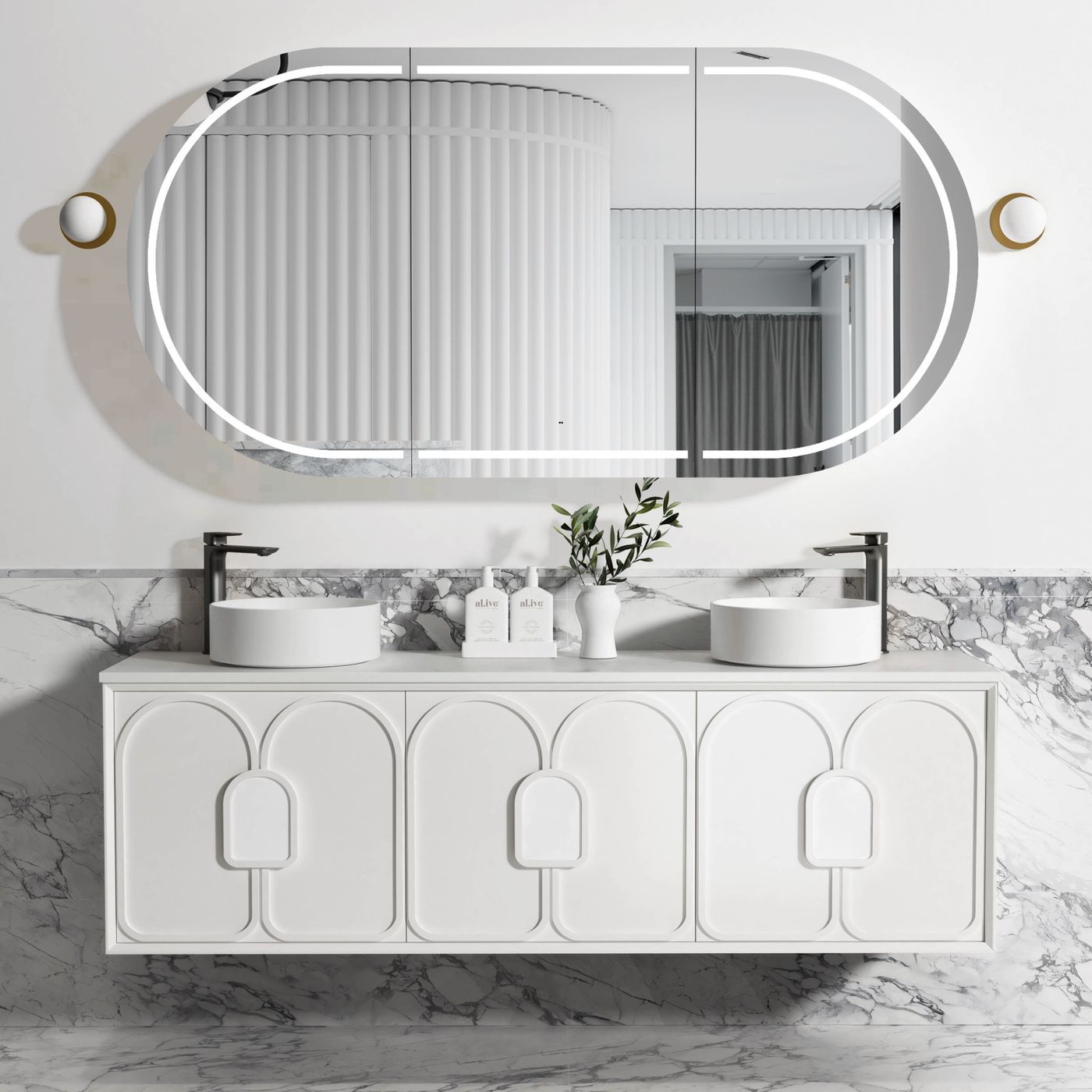 Otti Laguna Wall Hung Vanity