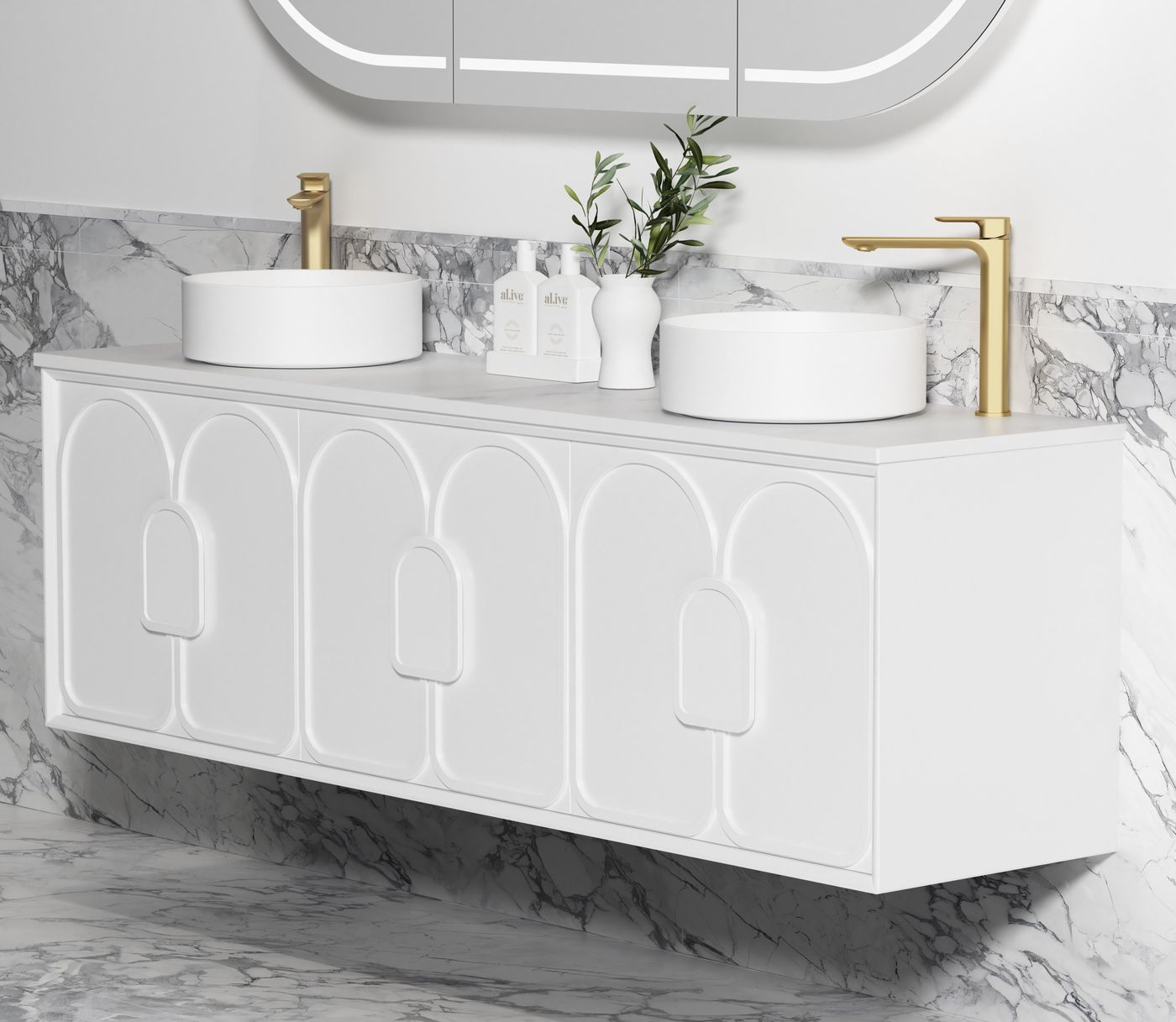 Otti Laguna Wall Hung Vanity