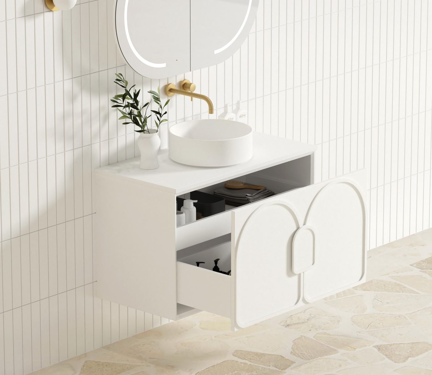 Otti Laguna Wall Hung Vanity