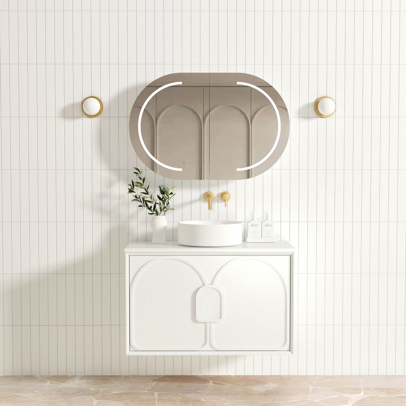 Otti Laguna Wall Hung Vanity