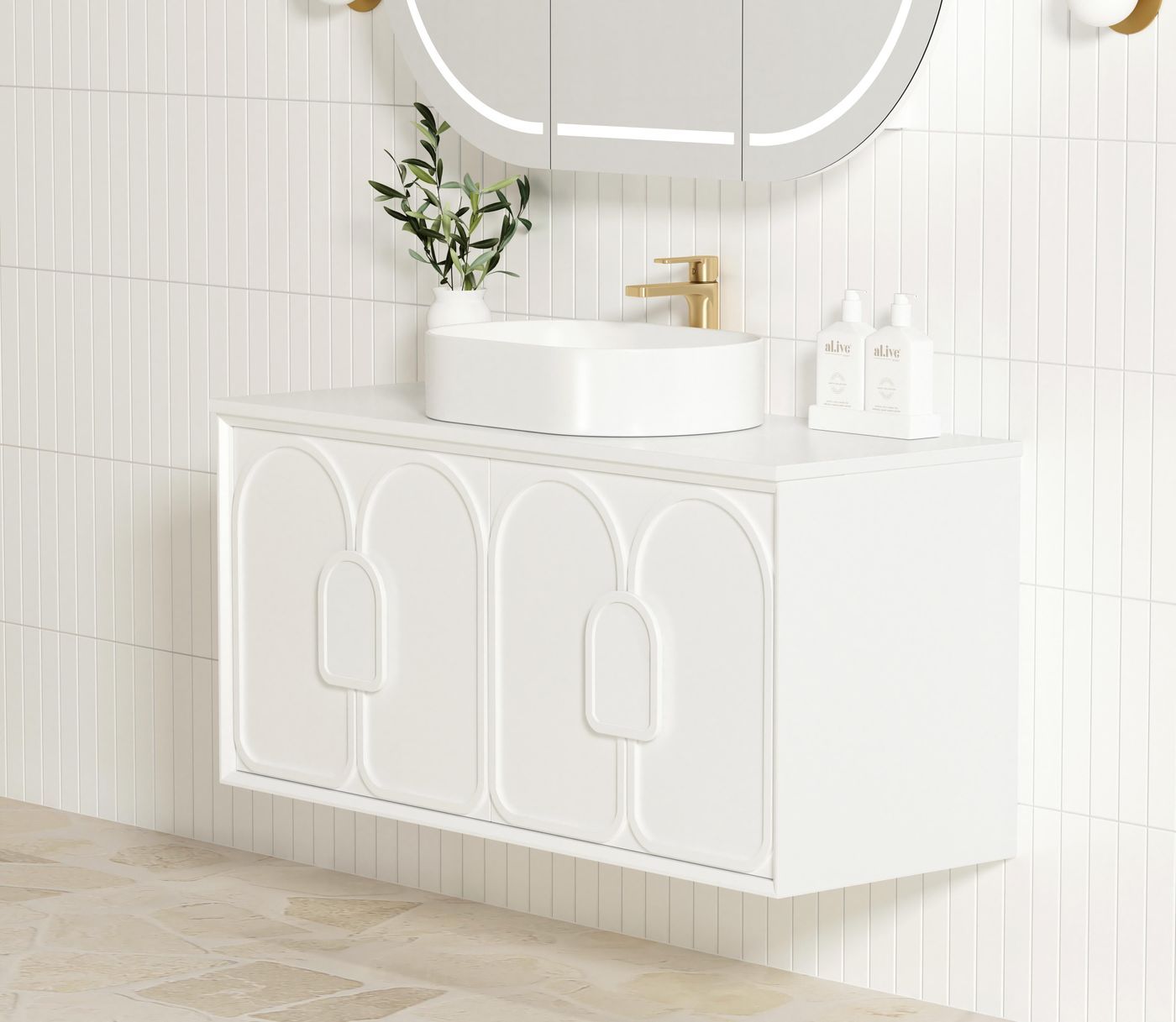 Otti Laguna Wall Hung Vanity
