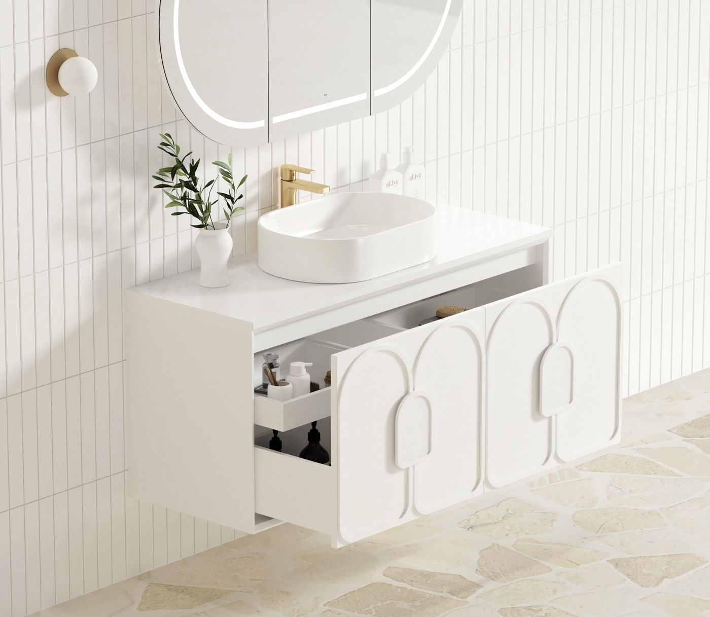 Otti Laguna Wall Hung Vanity