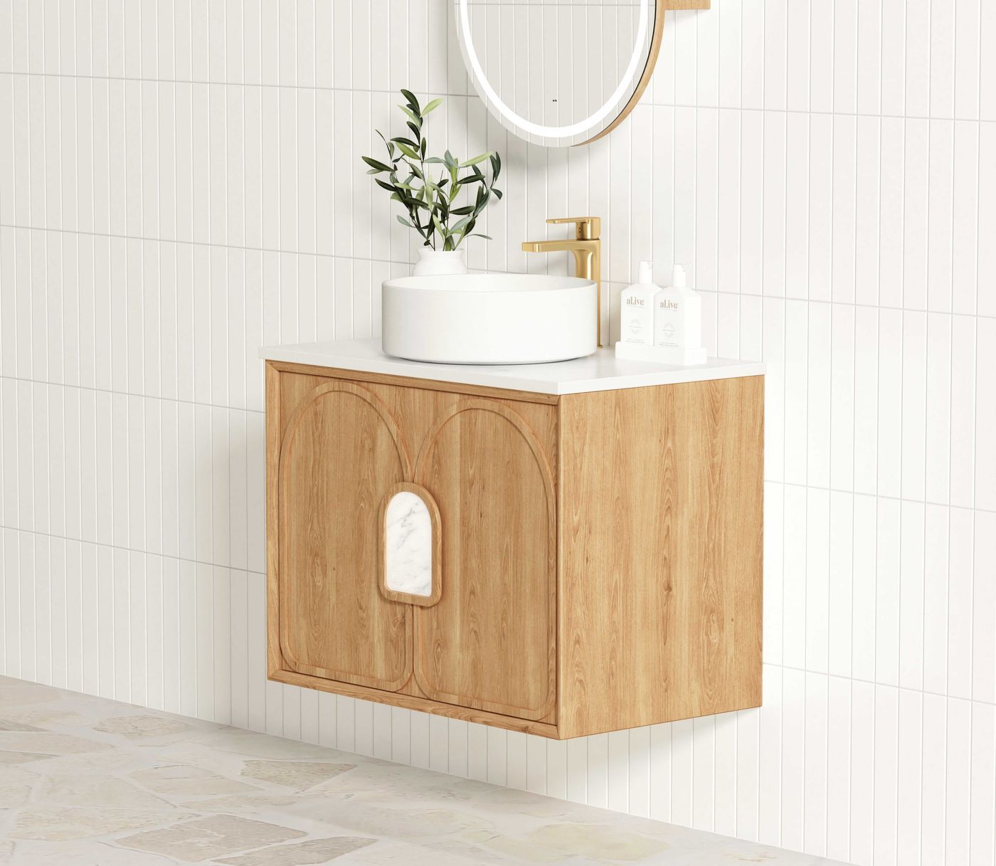 Otti Laguna Wall Hung Vanity