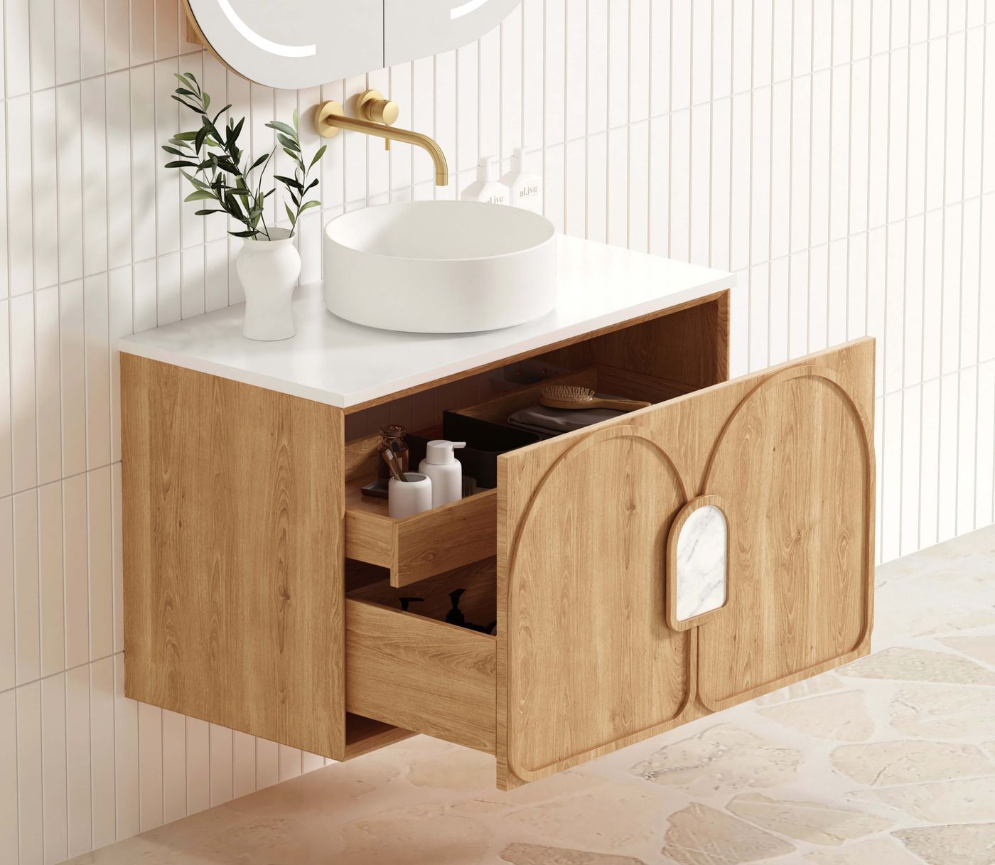 Otti Laguna Wall Hung Vanity