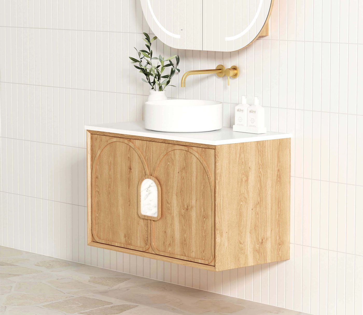 Otti Laguna Wall Hung Vanity