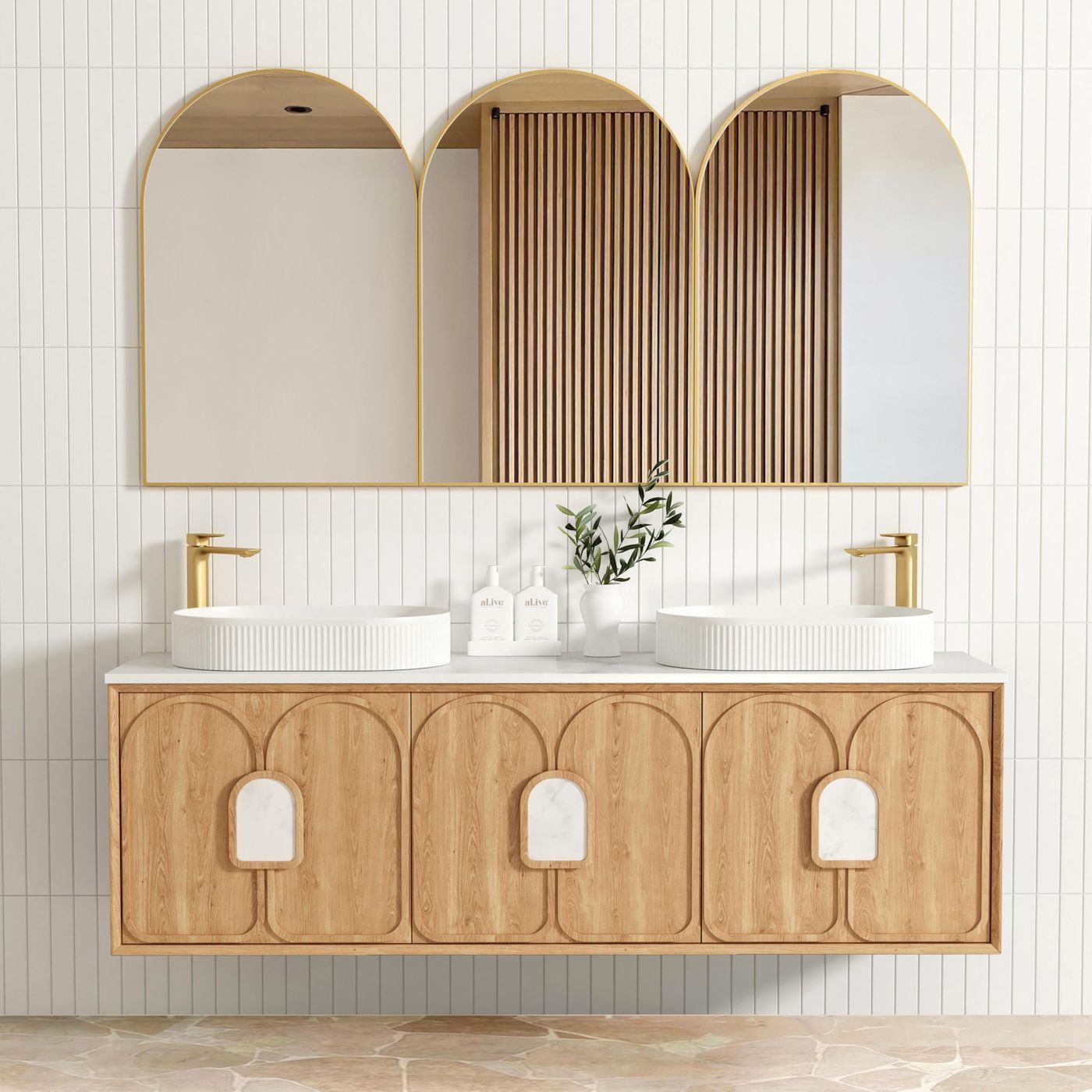 Otti Laguna Wall Hung Vanity