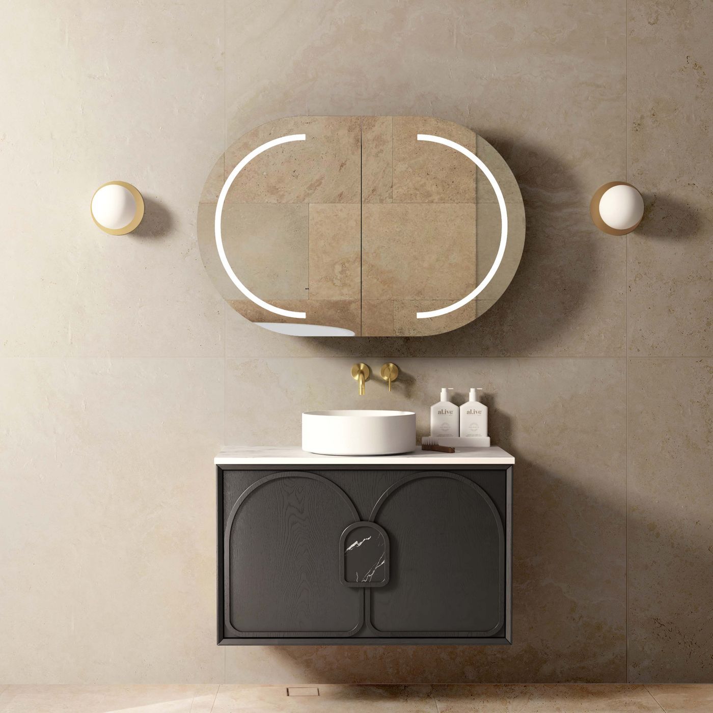 Otti Laguna Wall Hung Vanity