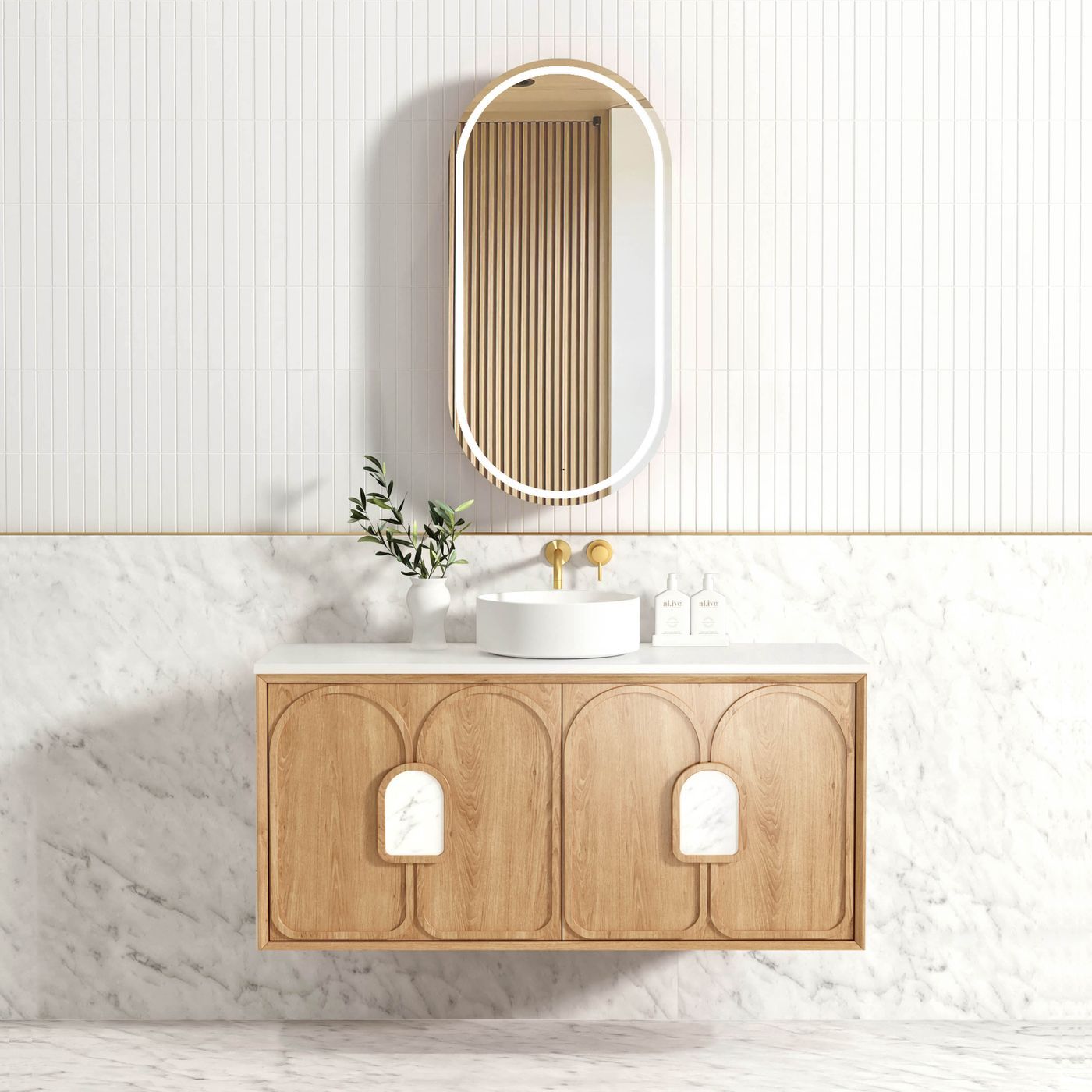 Otti Laguna Wall Hung Vanity