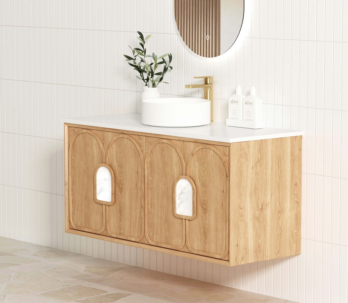 Otti Laguna Wall Hung Vanity