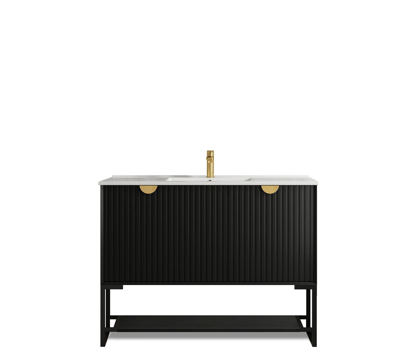 Leg For Marlo Matte Black Vanity