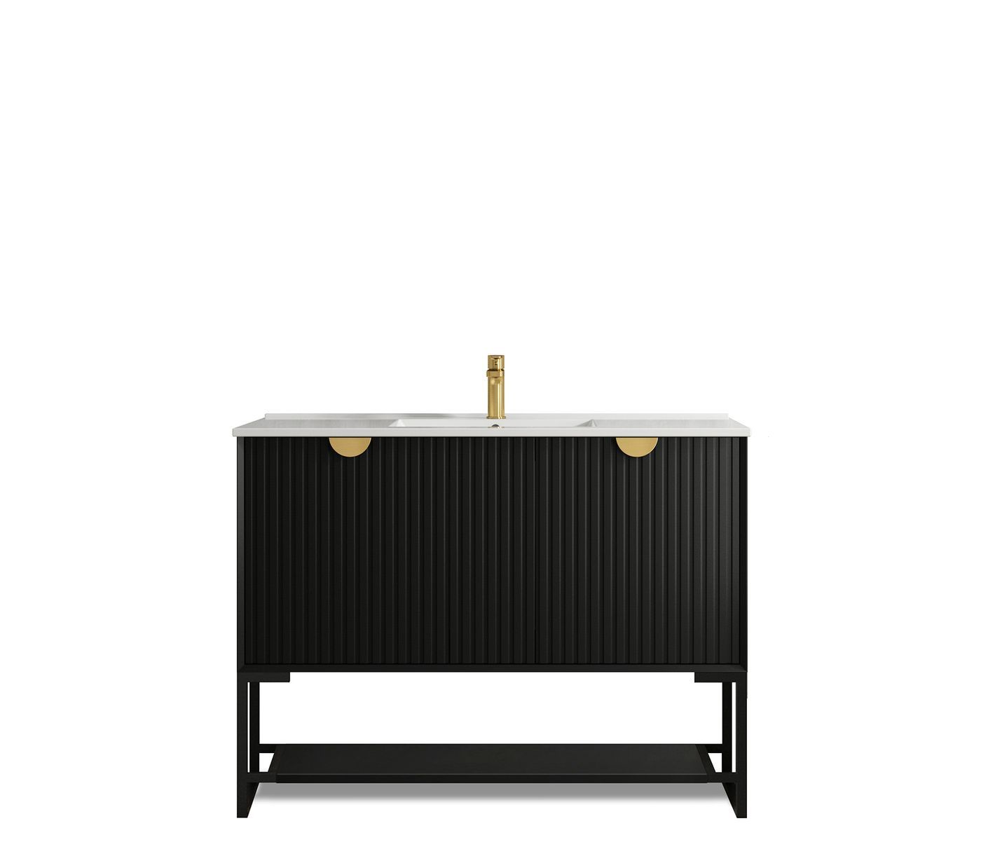Leg For Marlo Matte Black Vanity