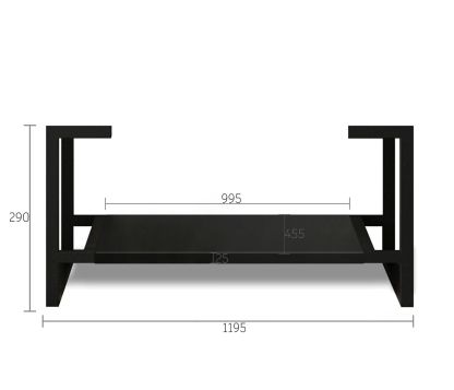 Leg For Marlo Matte Black Vanity