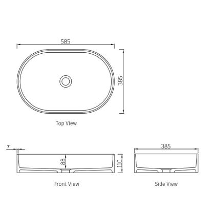 BN NOOSA SOLID SURFACE BASIN