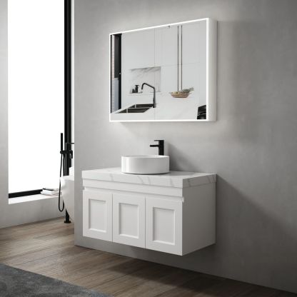 Moonlight led shaving cabinet