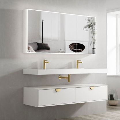 Moonlight led shaving cabinet