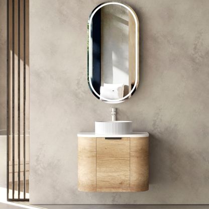BONDI Wall hung vanity curved design