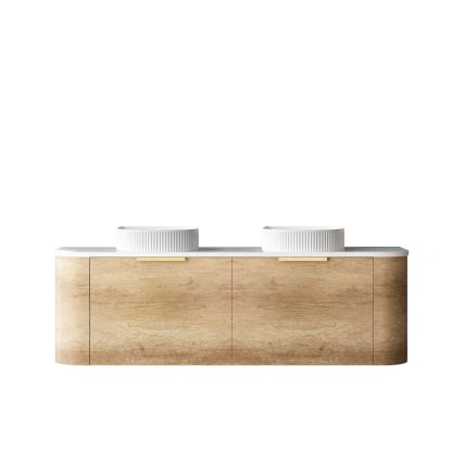 BONDI Wall hung vanity curved design