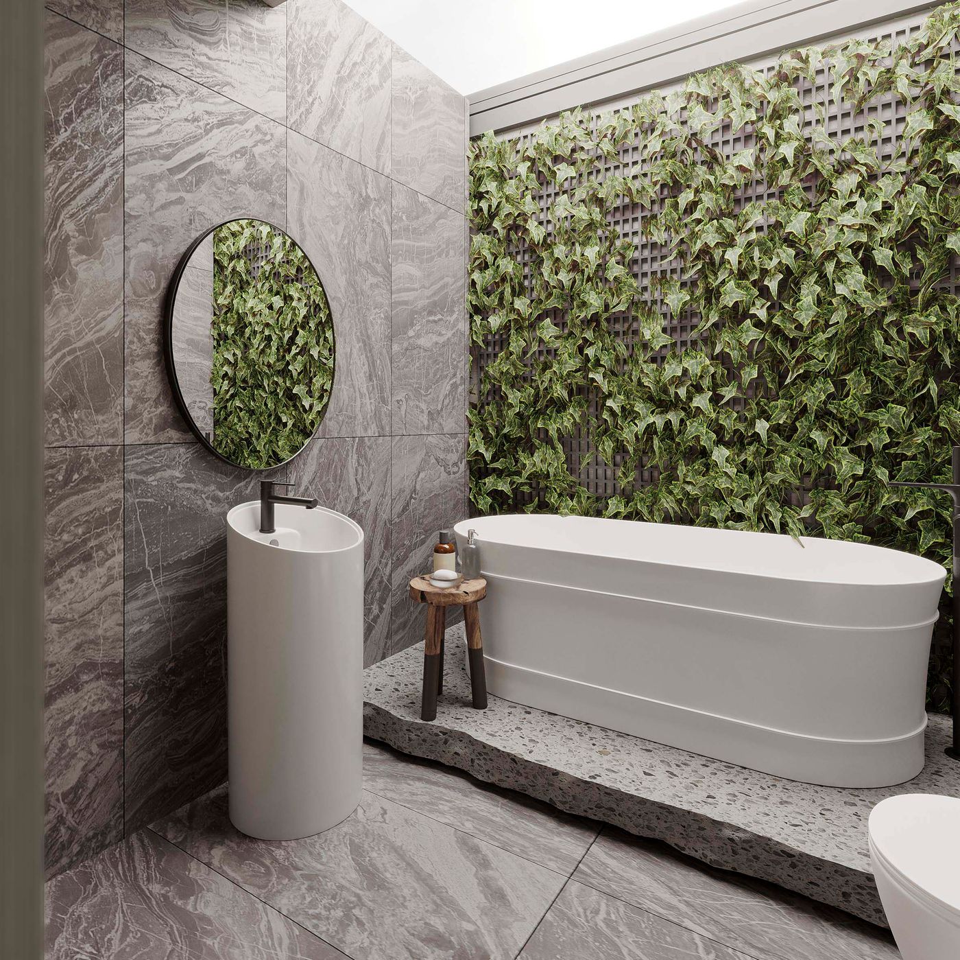 BONDI GLOSS WHITE BATH