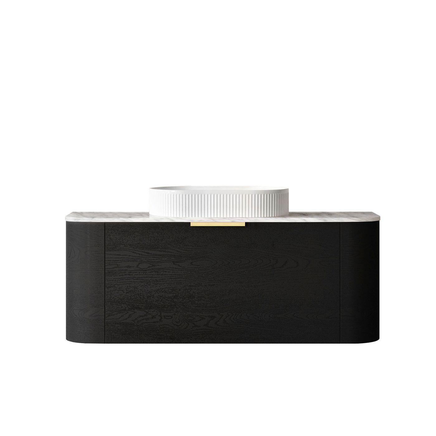 BONDI Wall hung vanity curved design