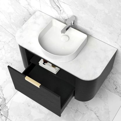 BONDI Wall hung vanity curved design