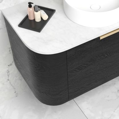 BONDI Wall hung vanity curved design