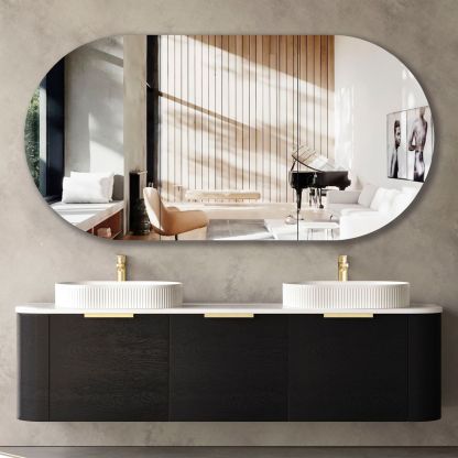BONDI Wall hung vanity curved design