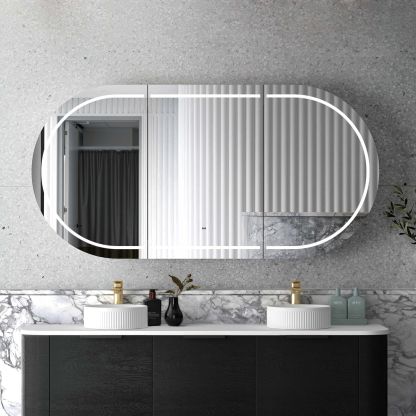 BONDI Wall hung vanity curved design