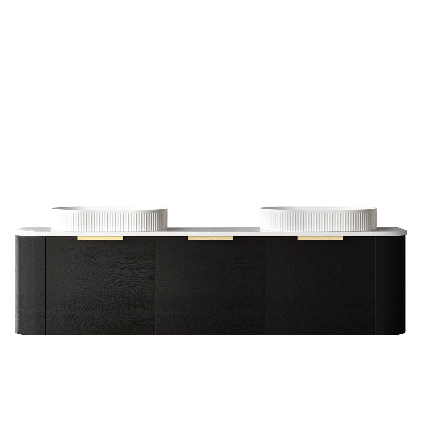 BONDI Wall hung vanity curved design