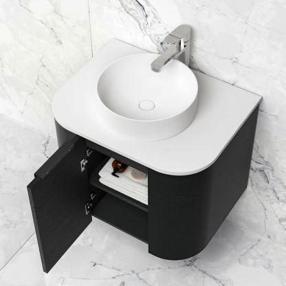 BONDI Wall hung vanity curved design