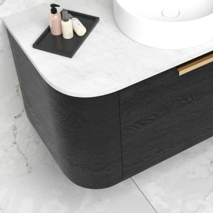 BONDI Wall hung vanity curved design