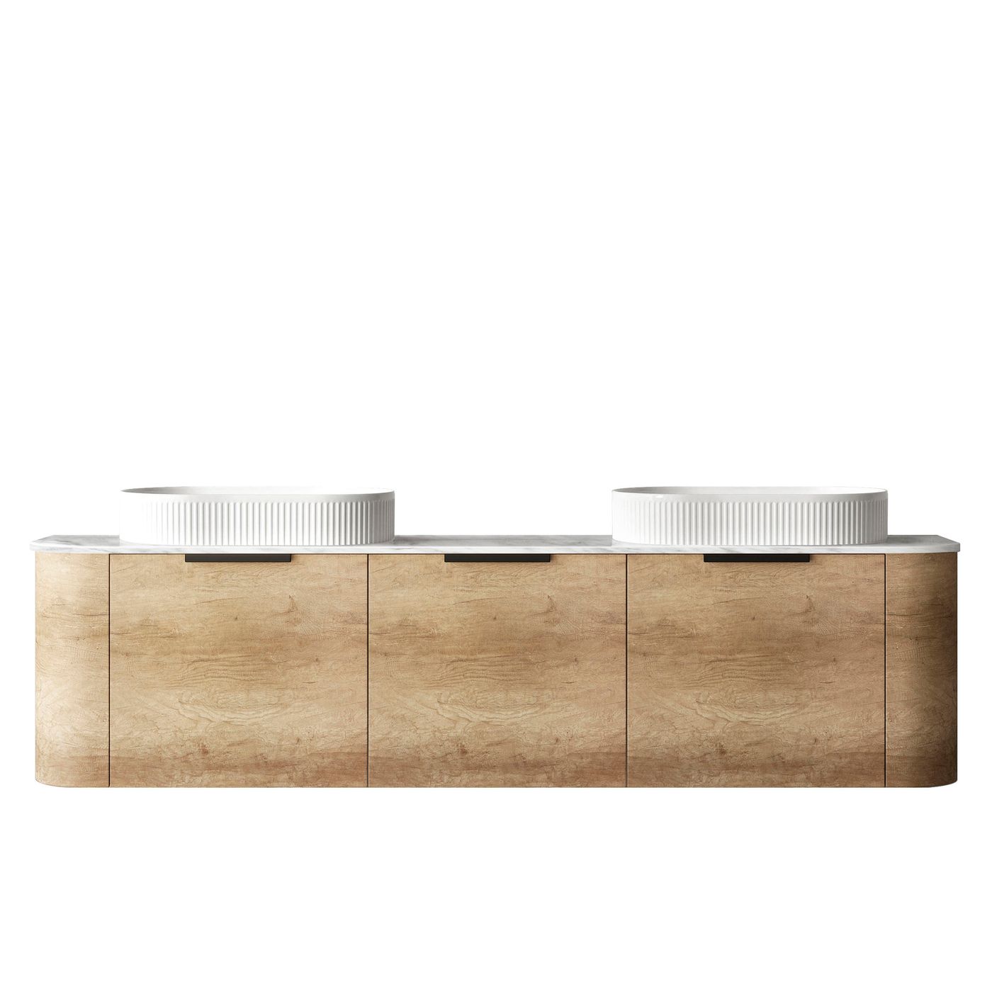 BONDI Wall hung vanity curved design