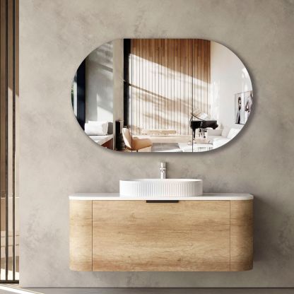 BONDI Wall hung vanity curved design