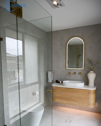 BONDI Wall hung vanity curved design