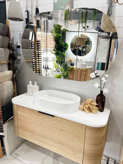 BONDI Wall hung vanity curved design