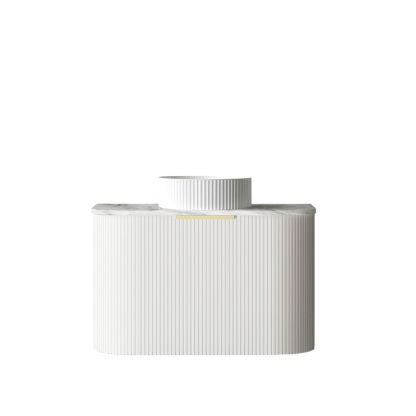 Otti BONDI White Futed Curve Vanity