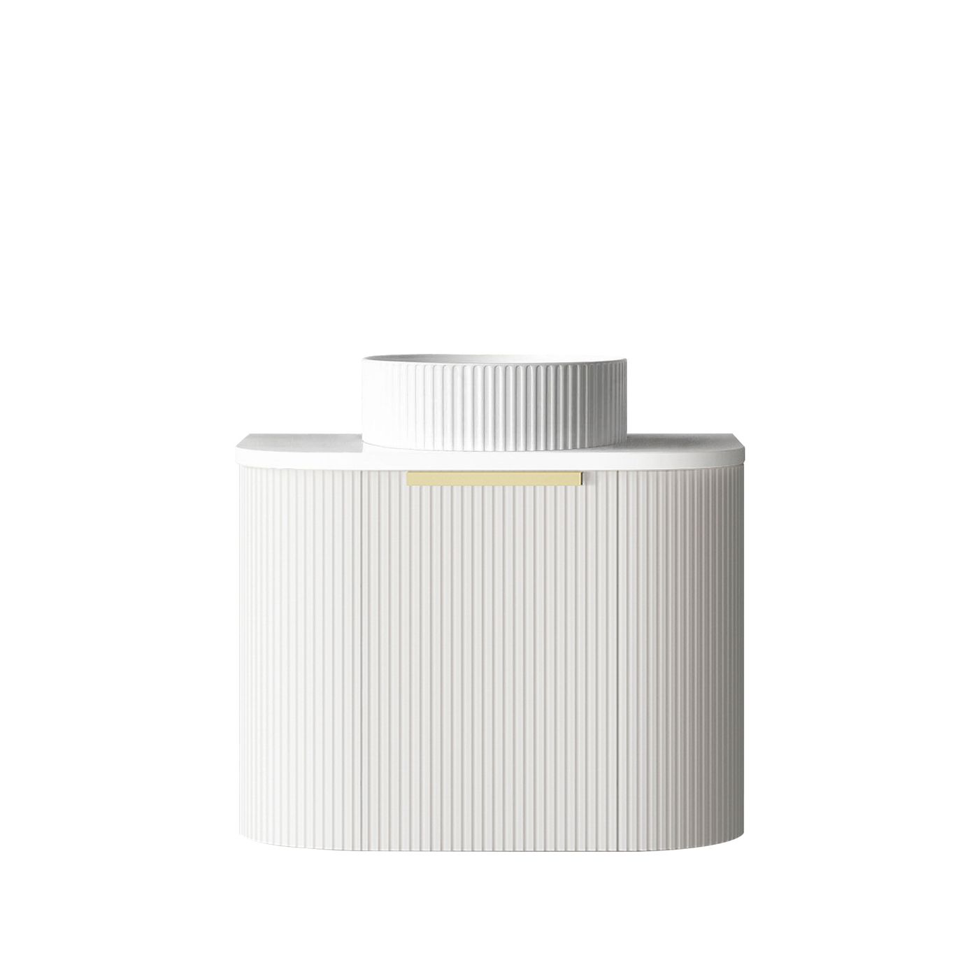 Otti BONDI White Futed Curve Vanity