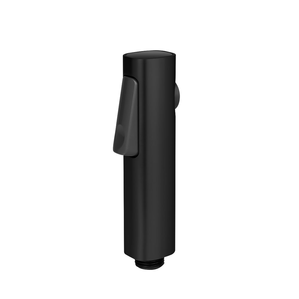 Round Black ABS Toilet Bidet Spray Kit with Stainless Steel Hose-YT Bathroom