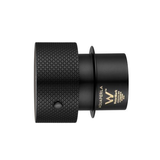 Round Black Progressive Walll Mixer Handle