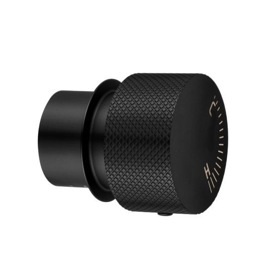 Round Black Progressive Walll Mixer Handle