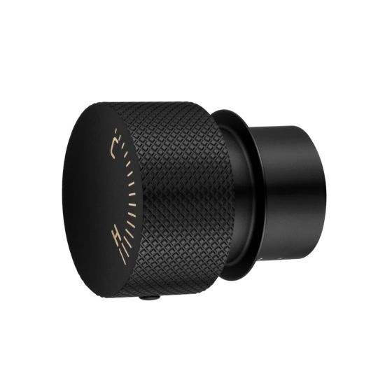 Round Black Progressive Walll Mixer Handle