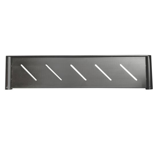 RUSHY Series Gun Metal Grey Round Stainless Steel Shelf