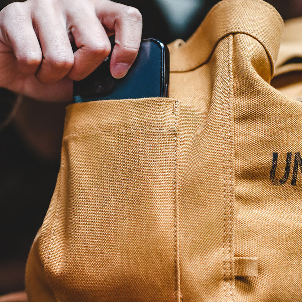 美式復古大容量斜挎報童包字母帆布機車電腦托特郵差包